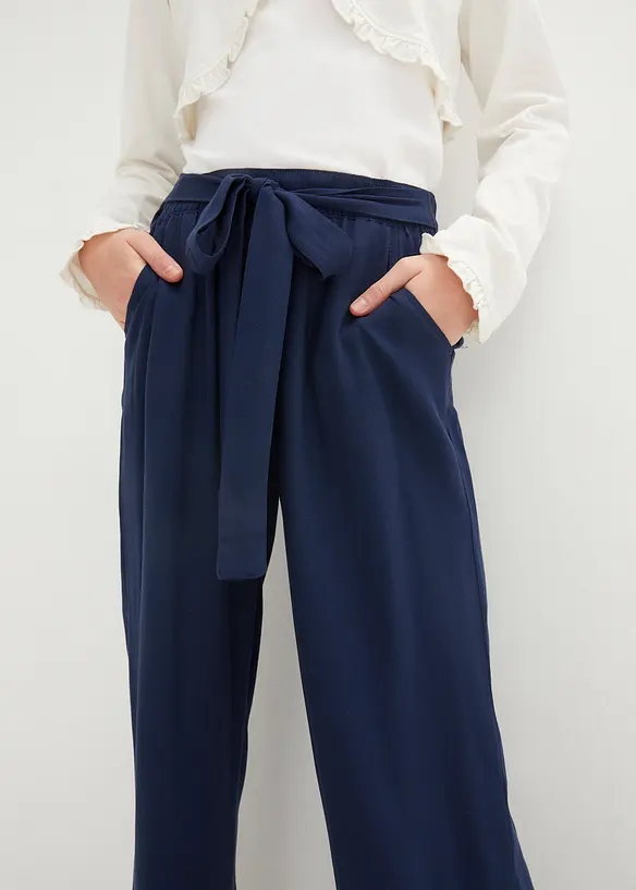 Palazzo broek van zacht viscose, bonprix