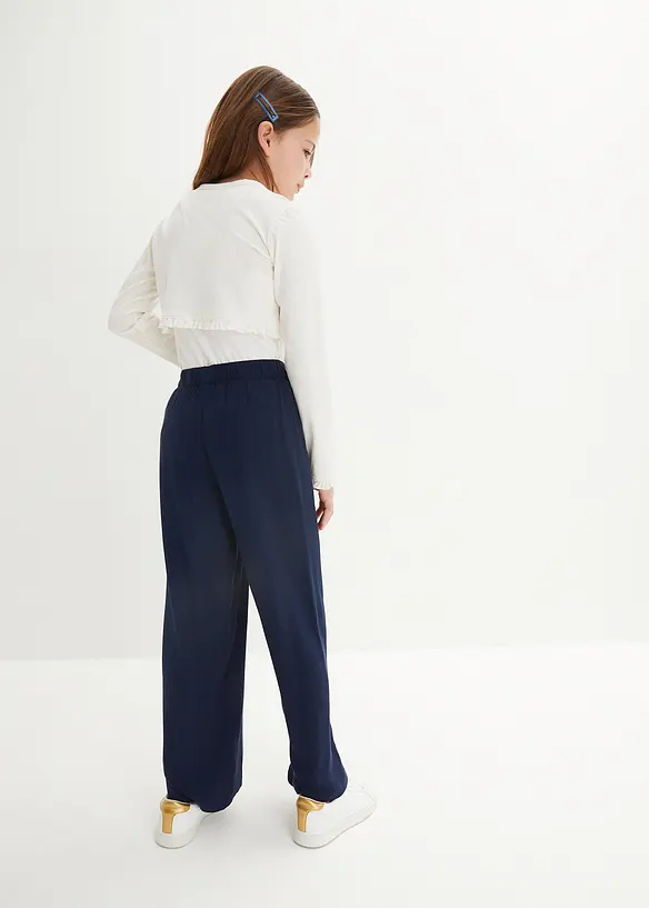 Palazzo broek van zacht viscose, bonprix