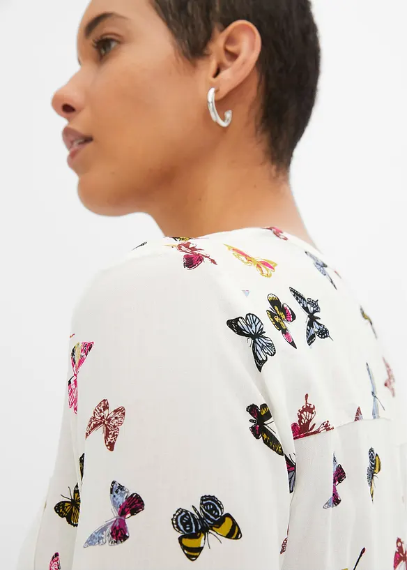 Blouse van soepele viscose, bonprix