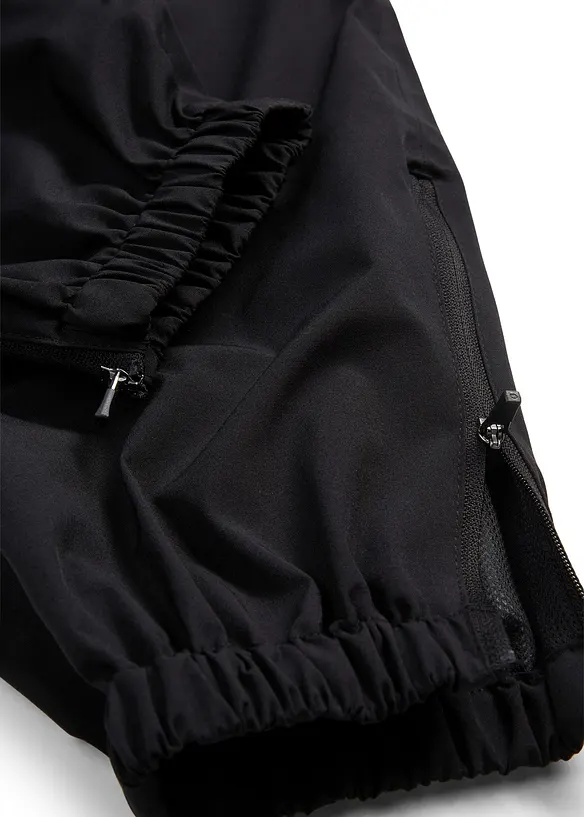 Waterdichte outdoor broek in barrel shape met afritsbare pijpen, bonprix