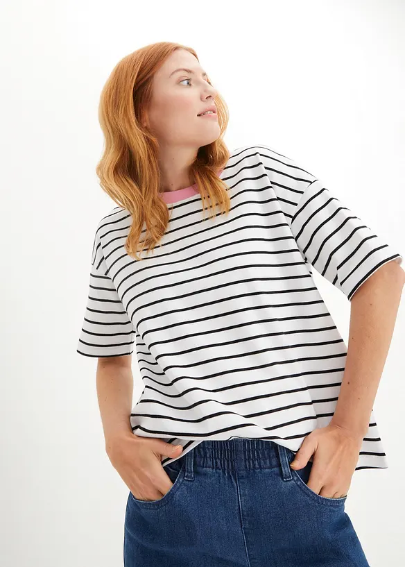 T-shirt van biologisch katoen, bonprix