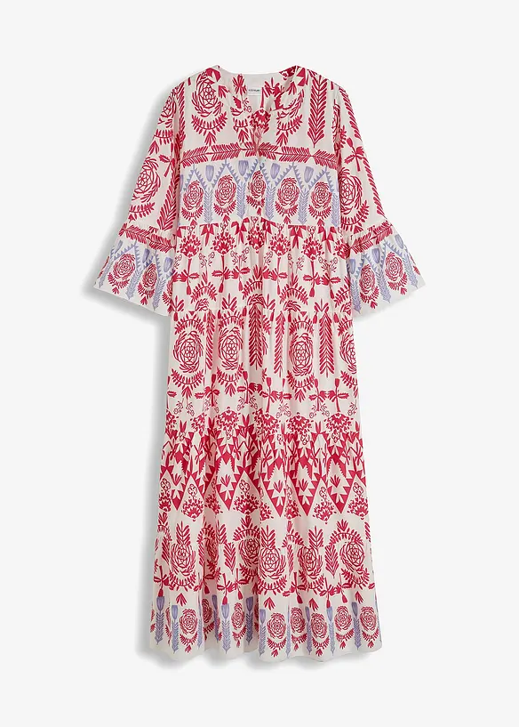 Maxi jurk van soepel vallende viscose, bonprix