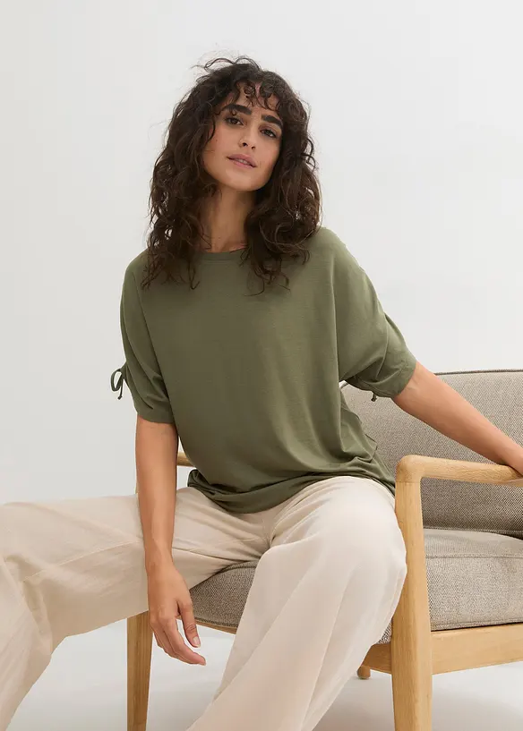 Shirt van soepele viscose, bonprix