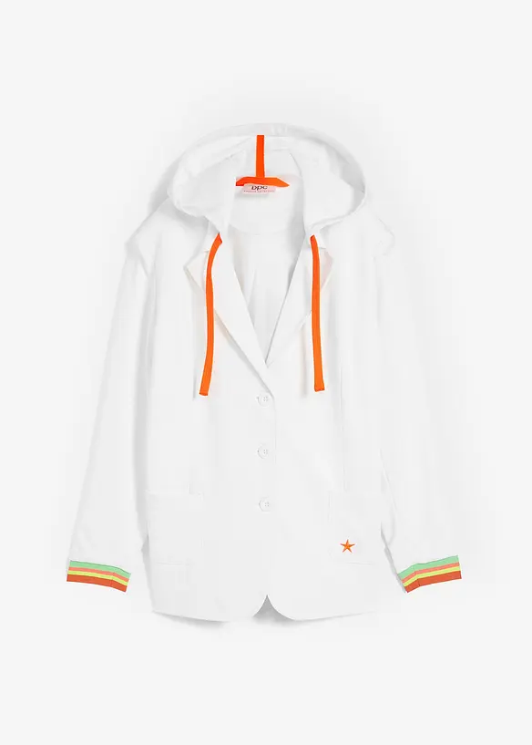 Sweat blazer in een viscosemix, bonprix