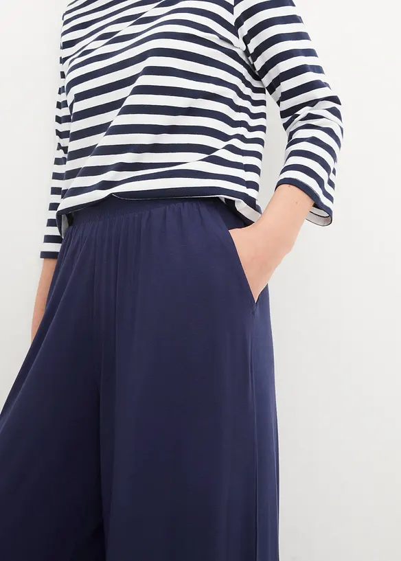 7/8 jersey broek van een soepele viscose-mix, bonprix