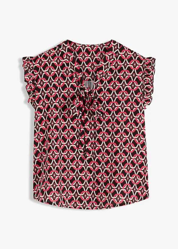 Gedessineerde blousetop, bonprix