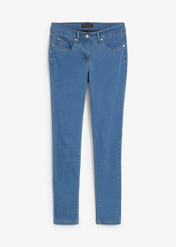 Slim fit jeans mid waist, super stretch, bonprix