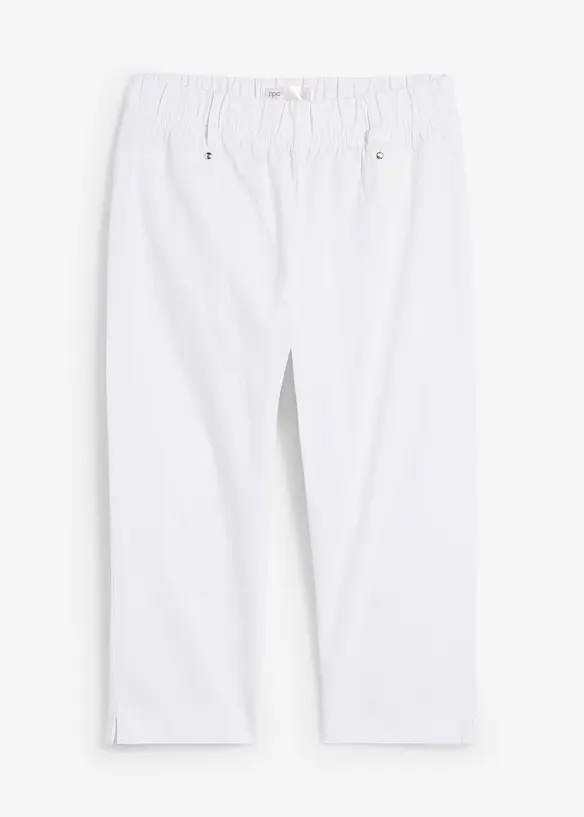 Stretch capri met elastische band, bonprix