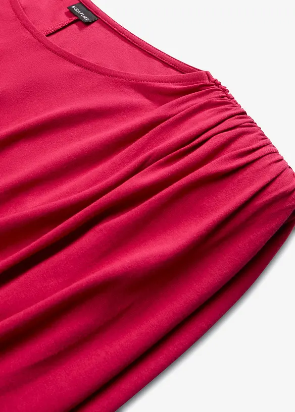 Mouwloos shirt met schoudervullingen, bonprix