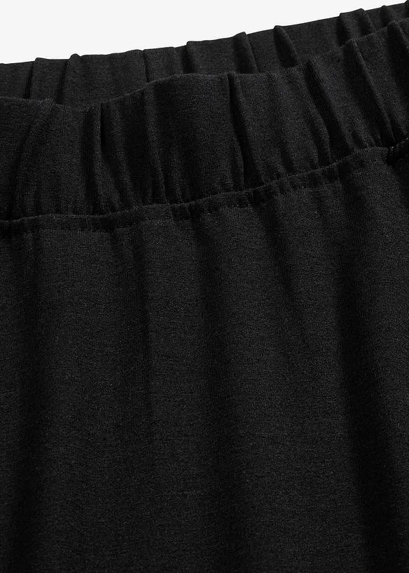Wijd uitlopende jersey rok, bonprix
