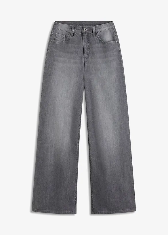 Wide leg jeans, high waist, bonprix