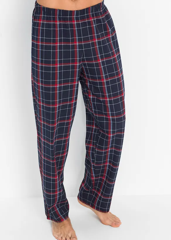 Pyjama met lange mouwen van biologisch katoen, bonprix
