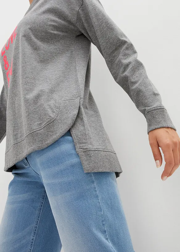 Shirt met neon print, bonprix