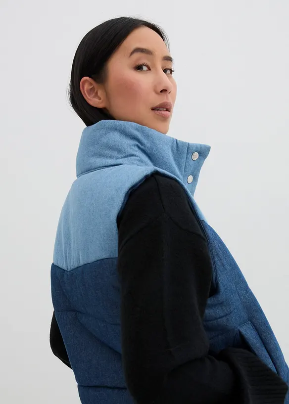 Denim bodywarmer, bonprix