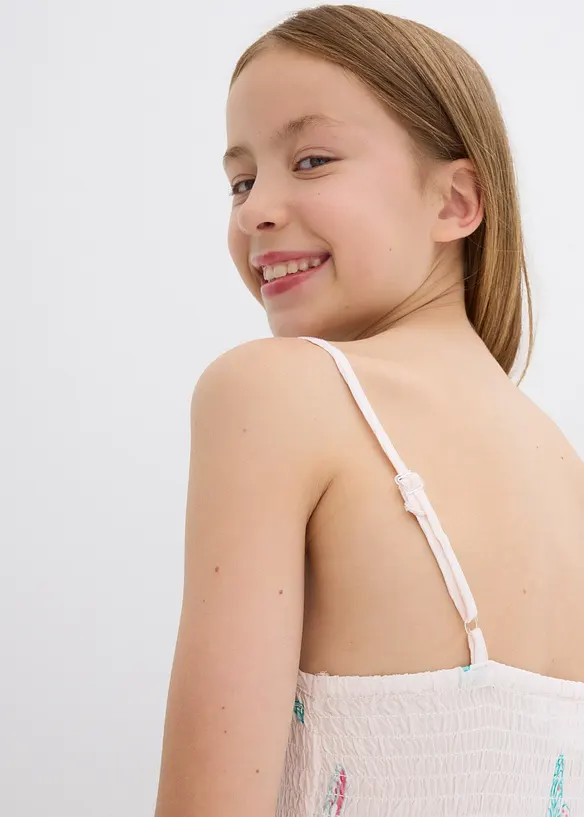 Meisjes maxi jurk van soepele viscose, bonprix