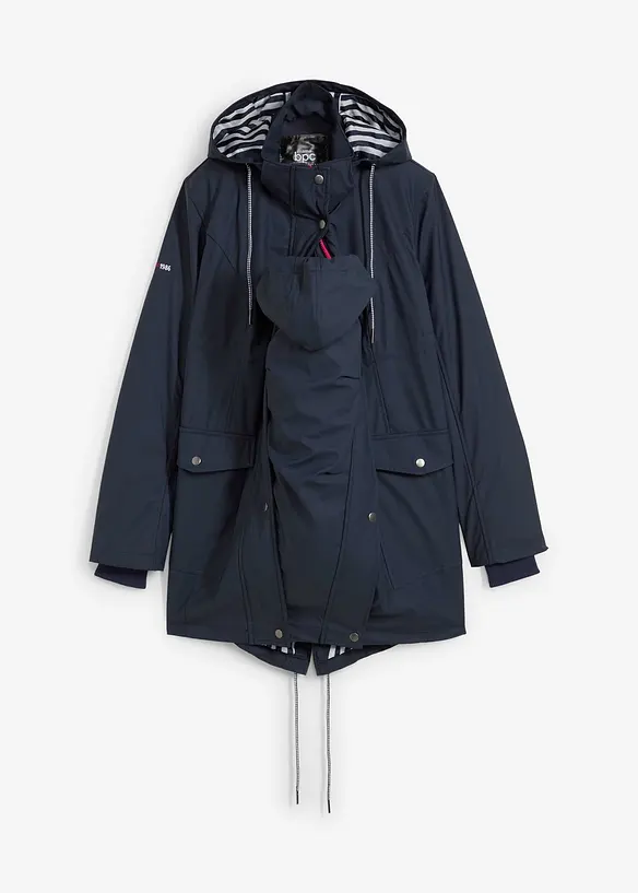 3-in-1 zwangerschaps regenjas/draagjas, bonprix