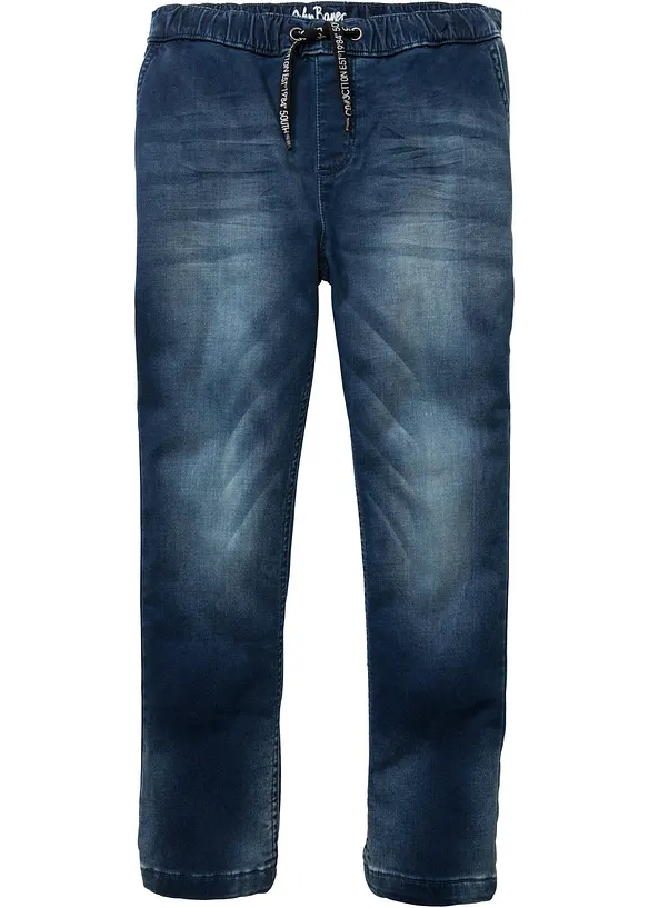 Regular fit instap jogging jeans, straight, bonprix