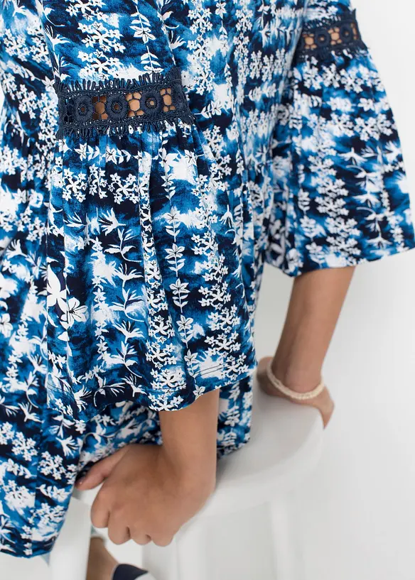 Tuniek van vloeiende viscose, bonprix