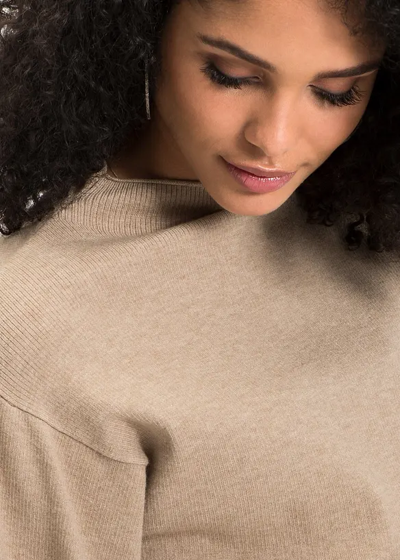 Oversized trui in een viscosemix, bonprix