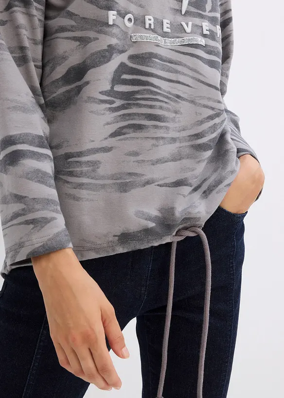 Longsleeve in een katoenmix, bonprix