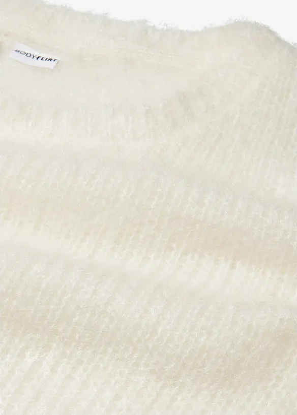 Fluffy, oversized trui, bonprix