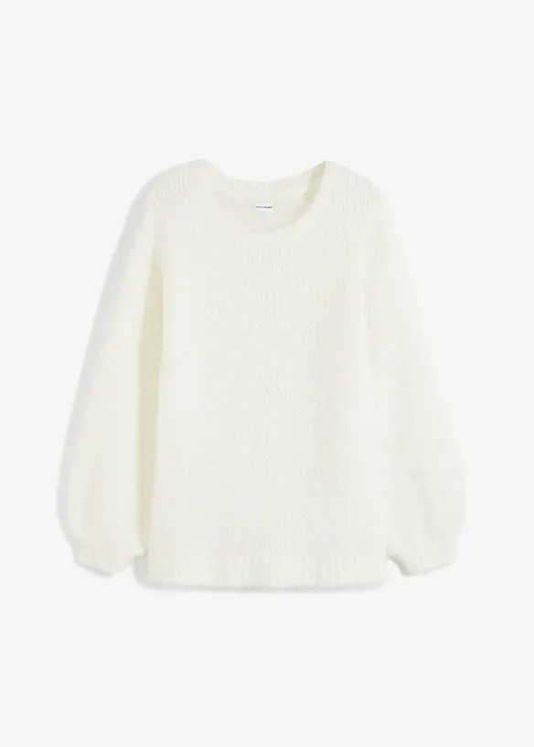 Fluffy, oversized trui, bonprix