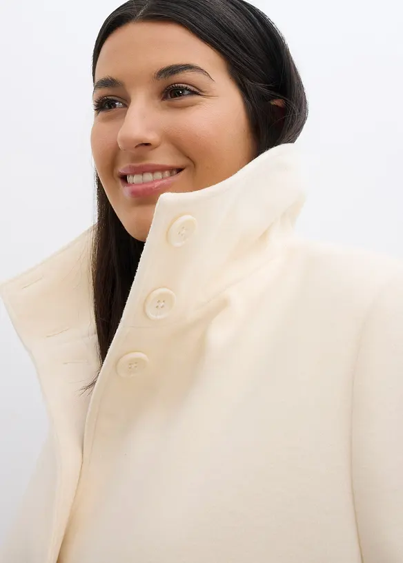 Jas in wollen look, bonprix