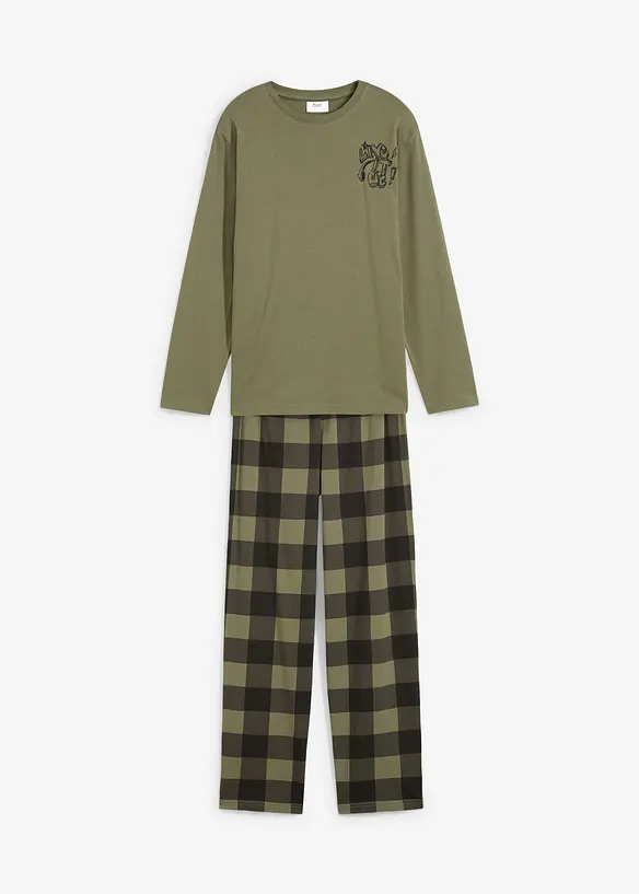 Jongens pyjama van biologisch katoen (2-dlg. set), bonprix