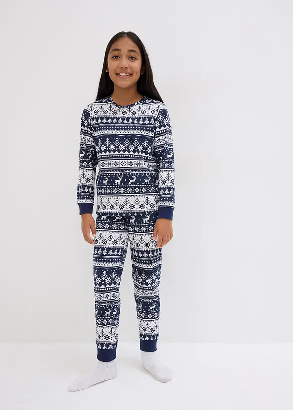 Kinder pyjama van biologisch katoen (2-dlg. set), bonprix