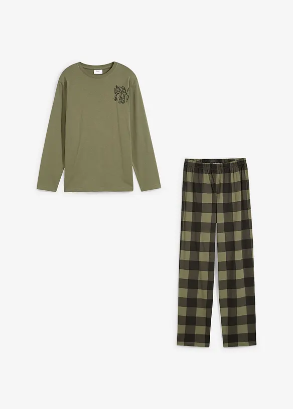 Jongens pyjama van biologisch katoen (2-dlg. set), bonprix