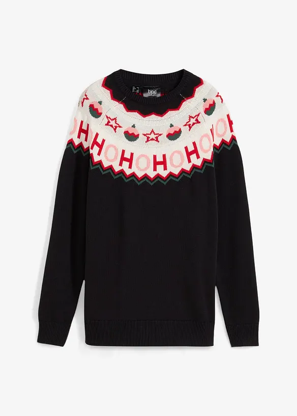 Trui met kerstmotief, bonprix