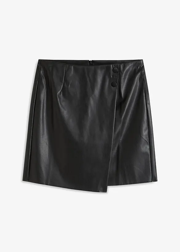 Imitatieleren rok, bonprix