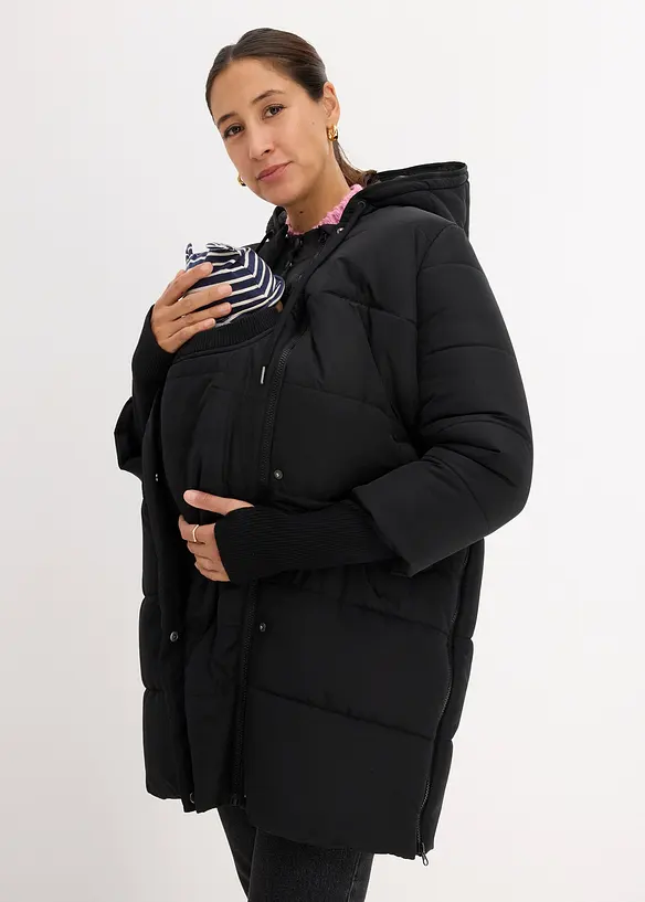 Lange 3-in-1 zwangerschapsjas/draagjas, bonprix