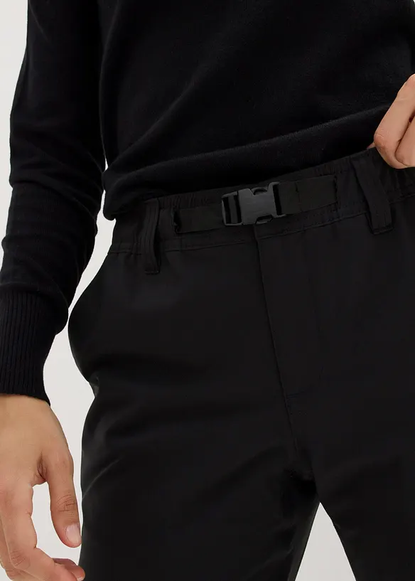Outdoor broek met fleece voering en zakken, waterdicht, bonprix