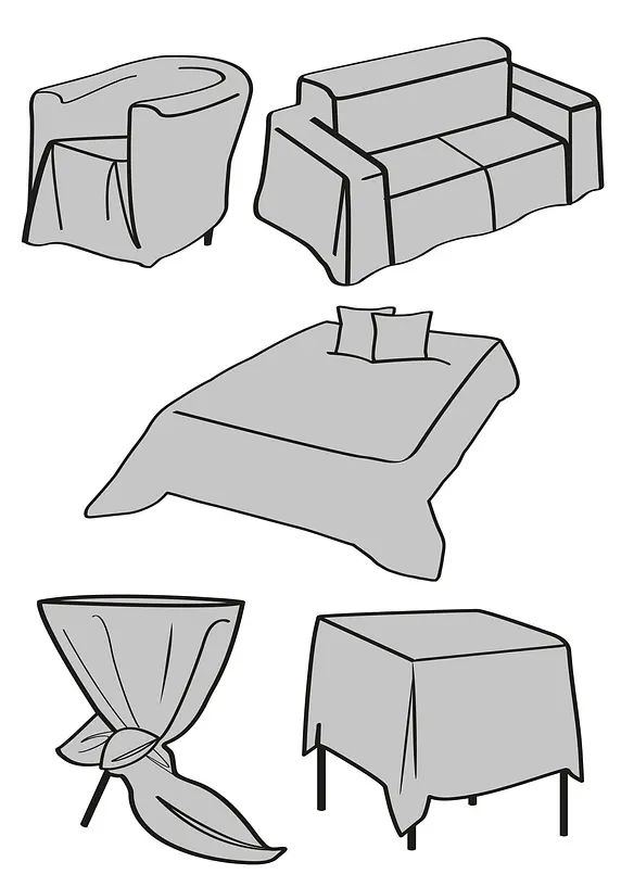 Sprei met kerstmotieven, bonprix