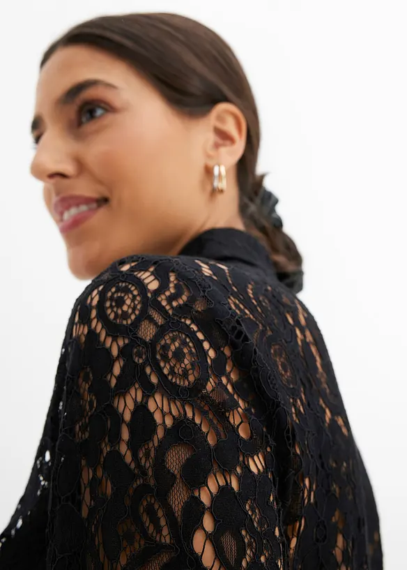 Kanten blouse, bonprix