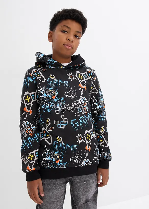 Jongens hoodie van biologisch katoen, bonprix