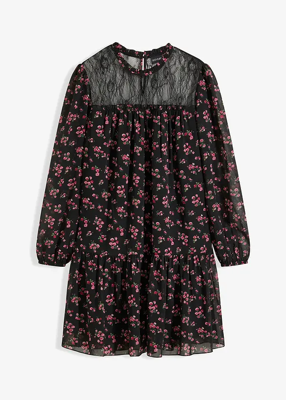 Chiffon jurk, bonprix