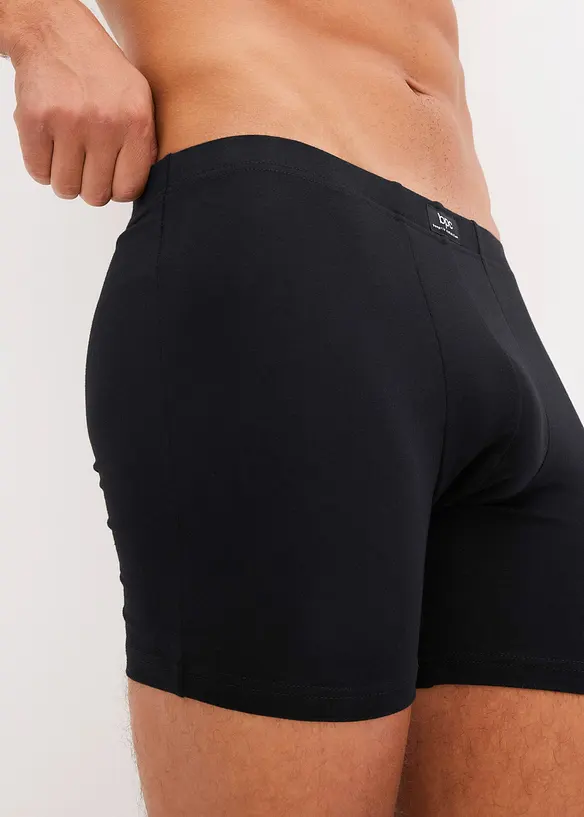 Strakke midi boxer met katoen (set van 5), bonprix