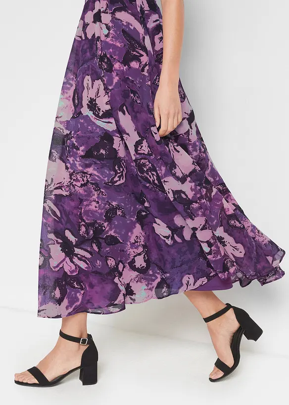 Maxi jurk van chiffon, bonprix