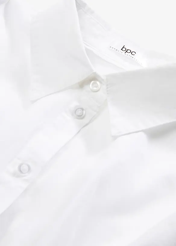 Oversized blouse van katoen, bonprix