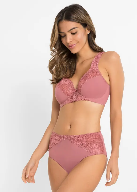 Maxislip met kant (set van 2), bonprix