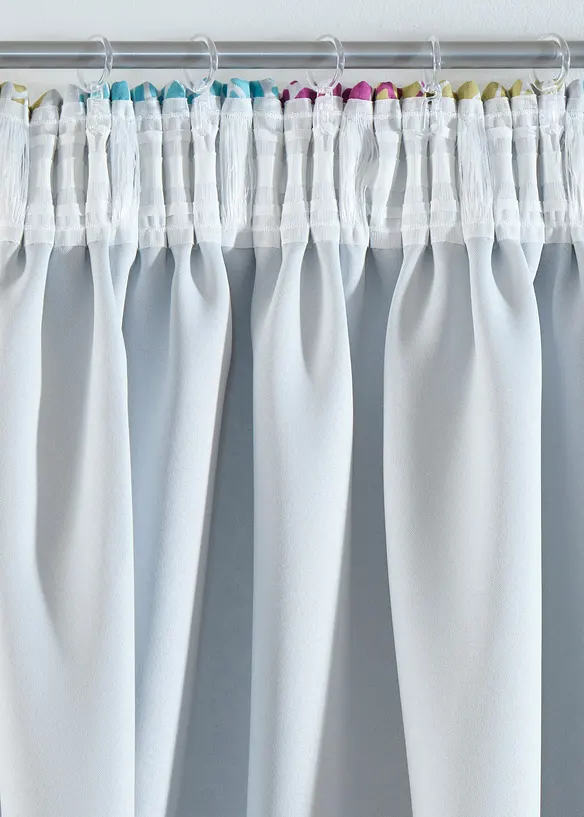 Verduisterend gordijn met print  met gerecycled polyester (1 stuk), bonprix