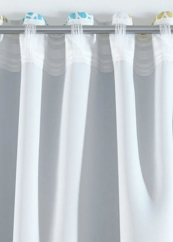 Verduisterend gordijn met print  met gerecycled polyester (1 stuk), bonprix