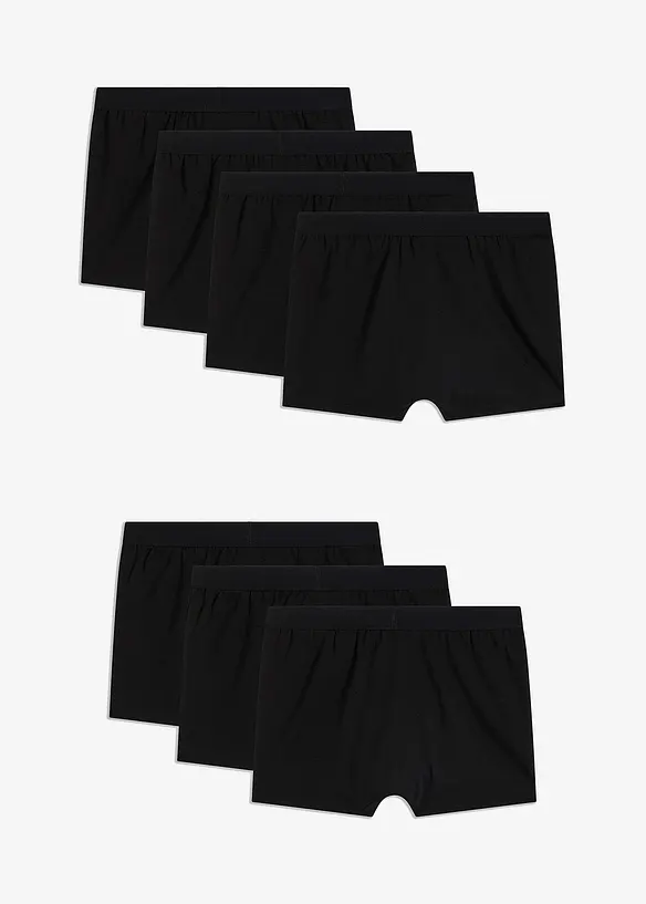Boxerhorts met zacht katoen (set van 7), bonprix