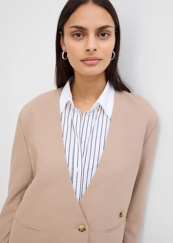 Oversized blazer met verschillende sluitingen, bonprix
