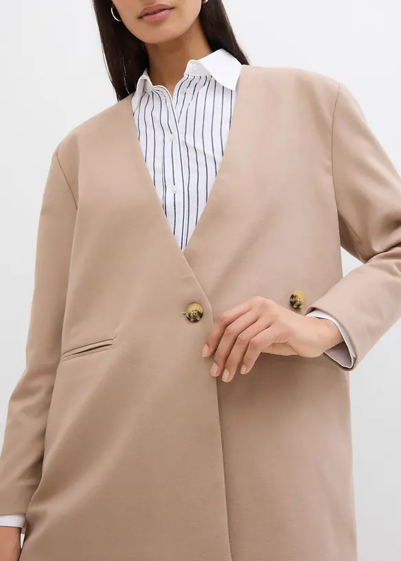 Oversized blazer met verschillende sluitingen, bonprix