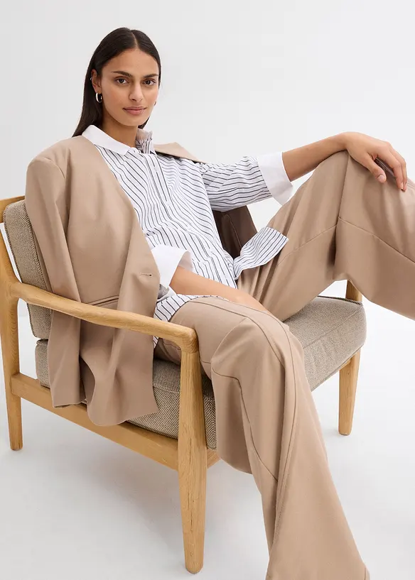 Oversized blazer met verschillende sluitingen, bonprix