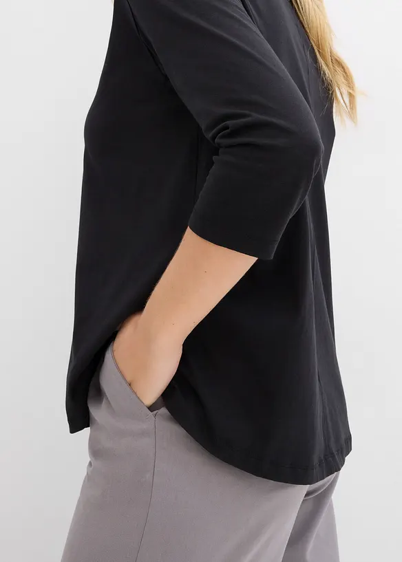 Boxy shirt van biologisch katoen, bonprix