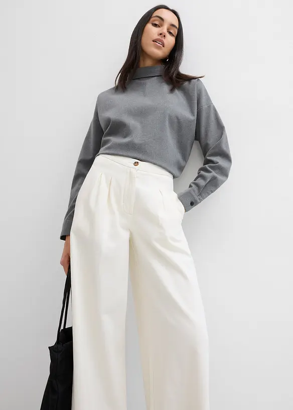 Twill broek van katoen, bonprix